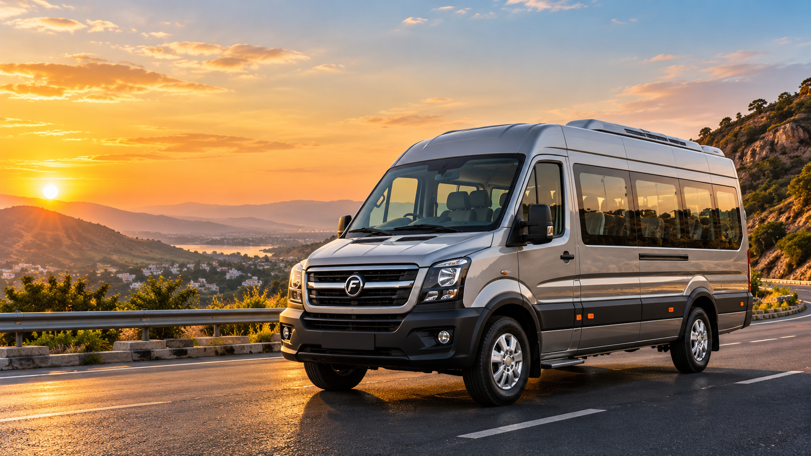Luxury Tempo Traveller Exterior