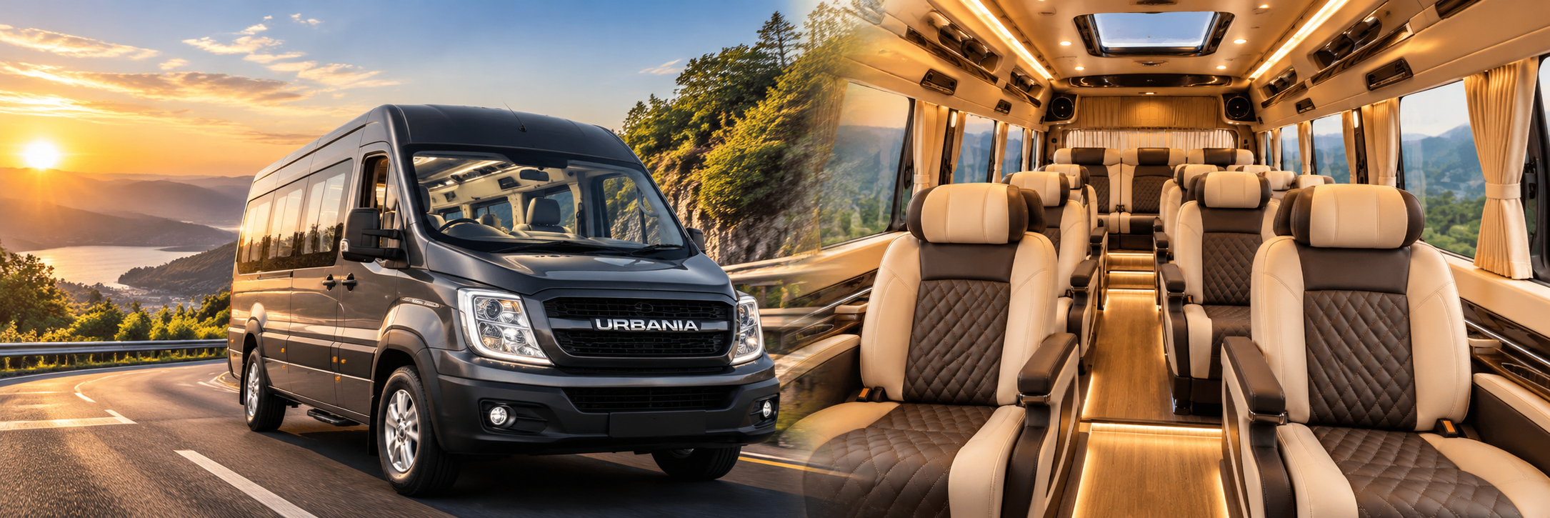 Luxury Tempo Traveller Banner